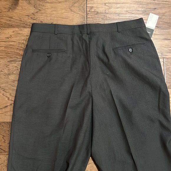 NWT Slates Original Fit wool blend pattern Slacks size W38 L34 - Picture 8 of 9